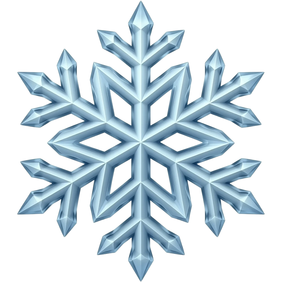 snow flake emoji
