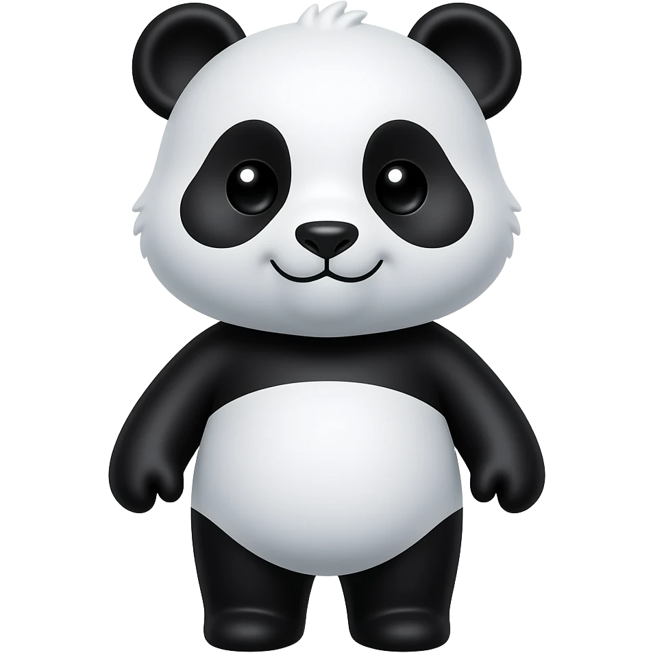 panda cute emoji