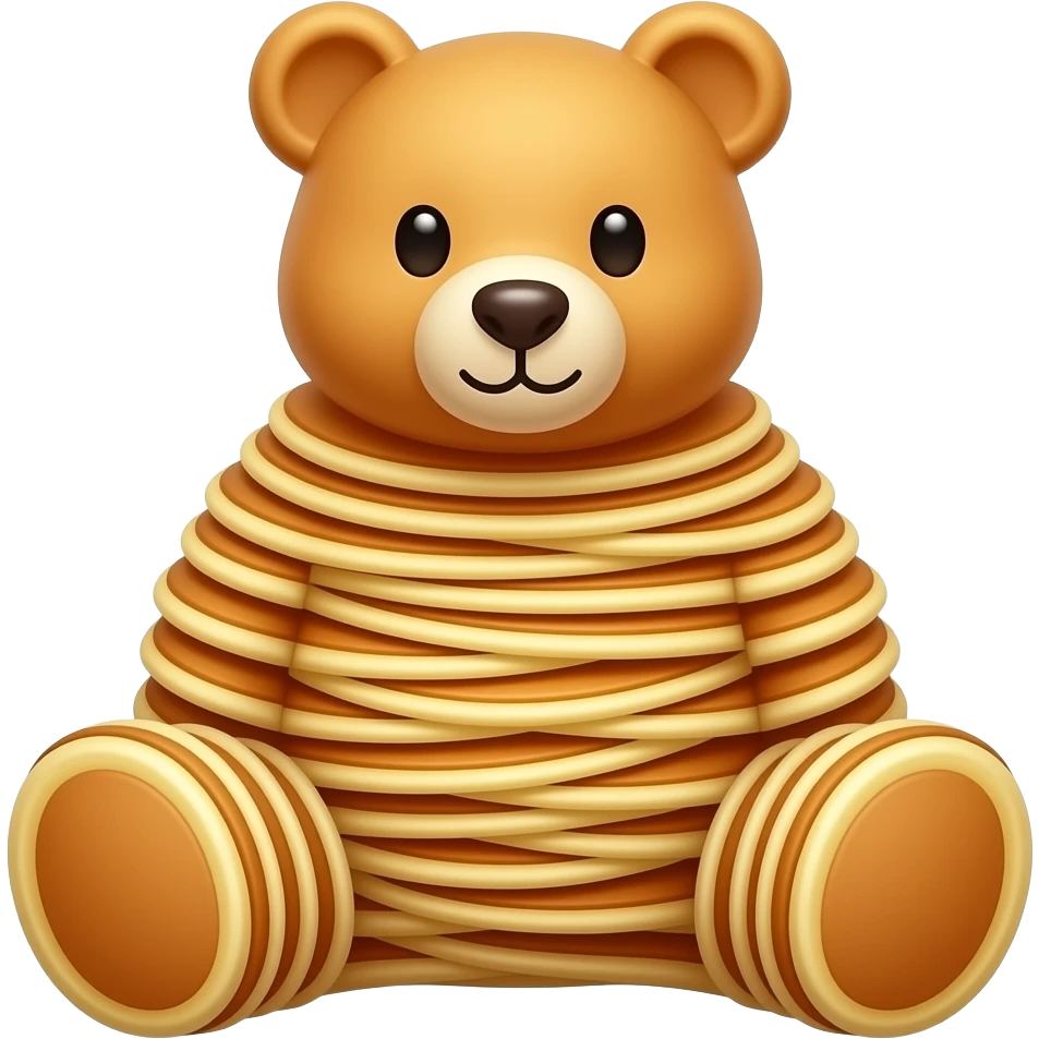 Pancake bear emoji