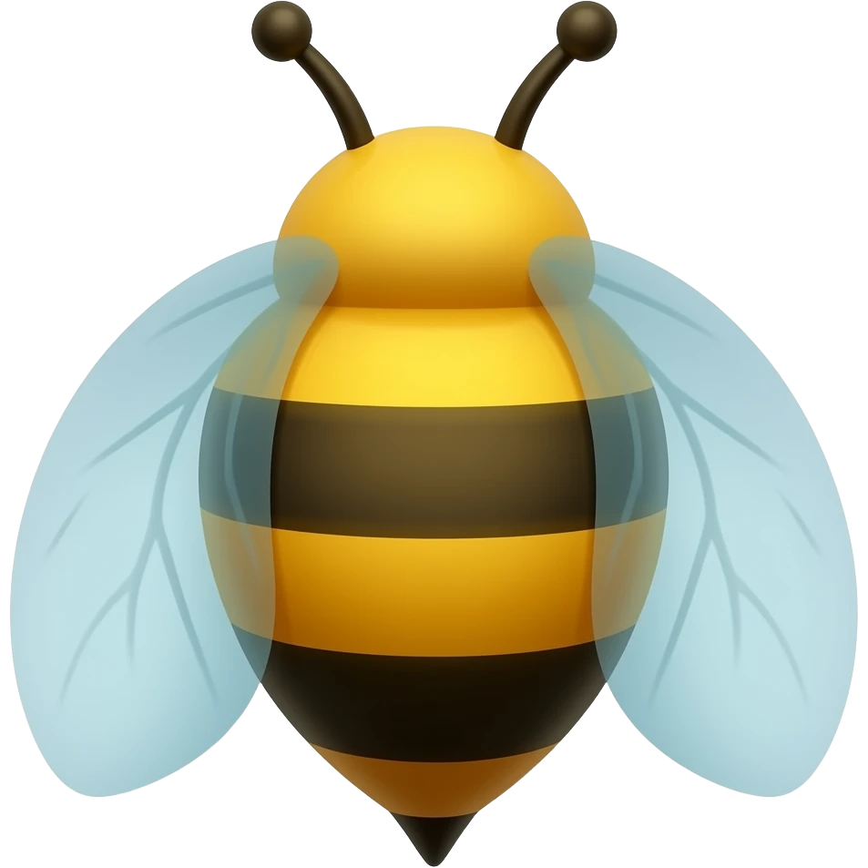 linea de abeja emoji