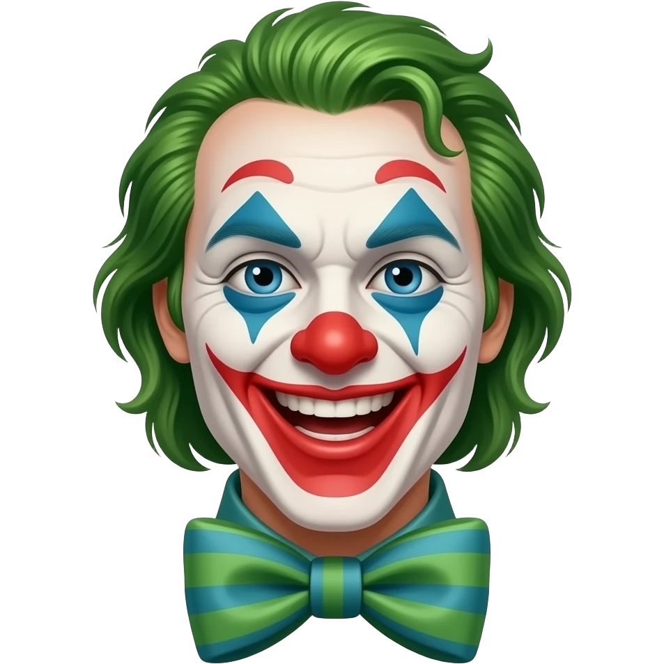 клоун смеется emoji
