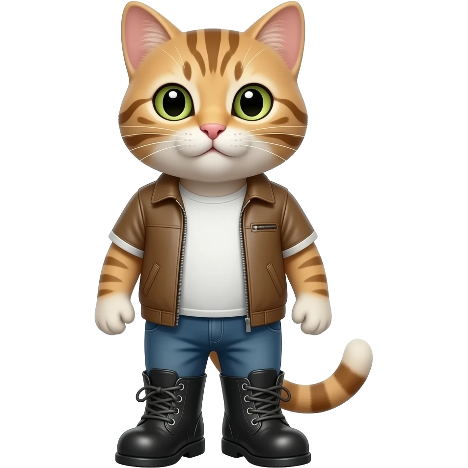Gato con botas emoji