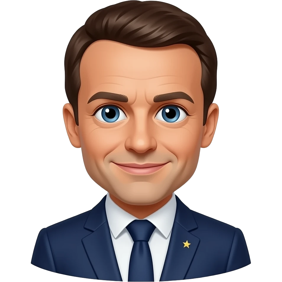 Emmanuel Macron emoji