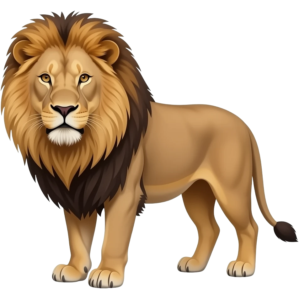 Lion chest real emoji