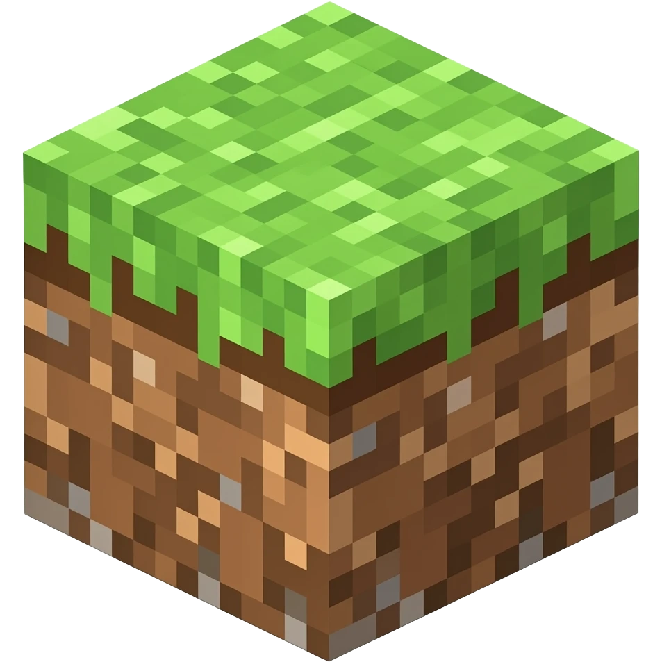 Grass minecraft emoji