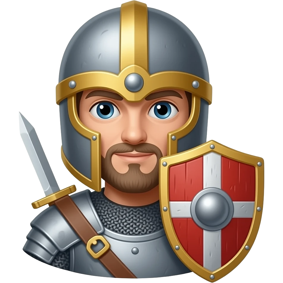 guard with a shield emoji