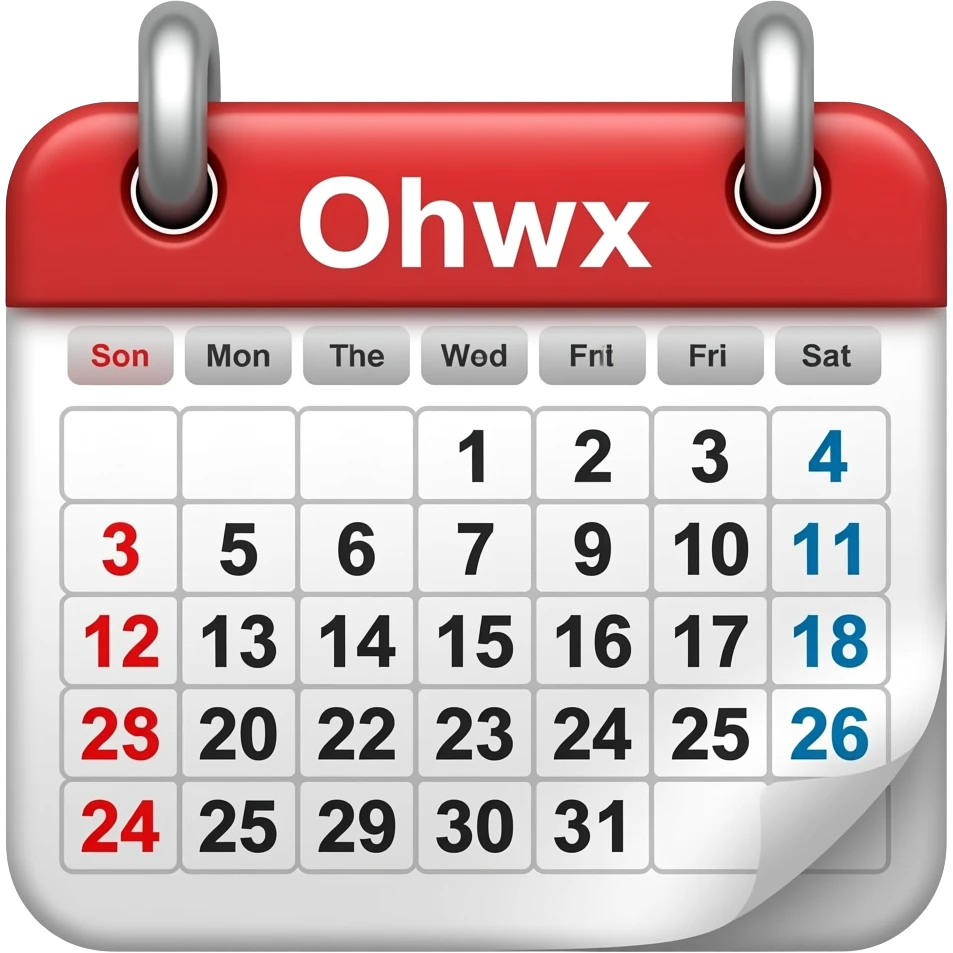 🗓️ emoji