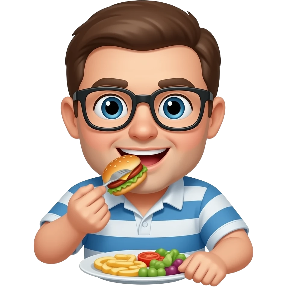 Lunch time emoji