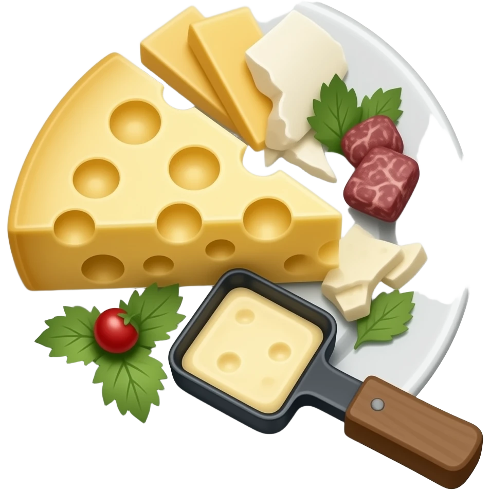 a raclette emoji