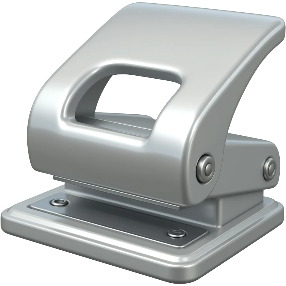 paper punch emoji