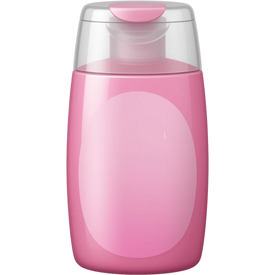 pink shampoo bottle emoji