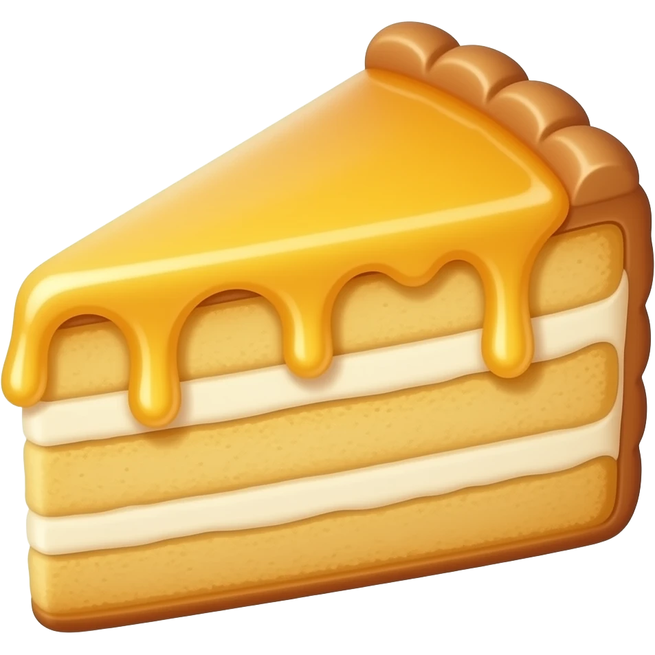 Люксовый торт медовик кусок стиль айфон emoji