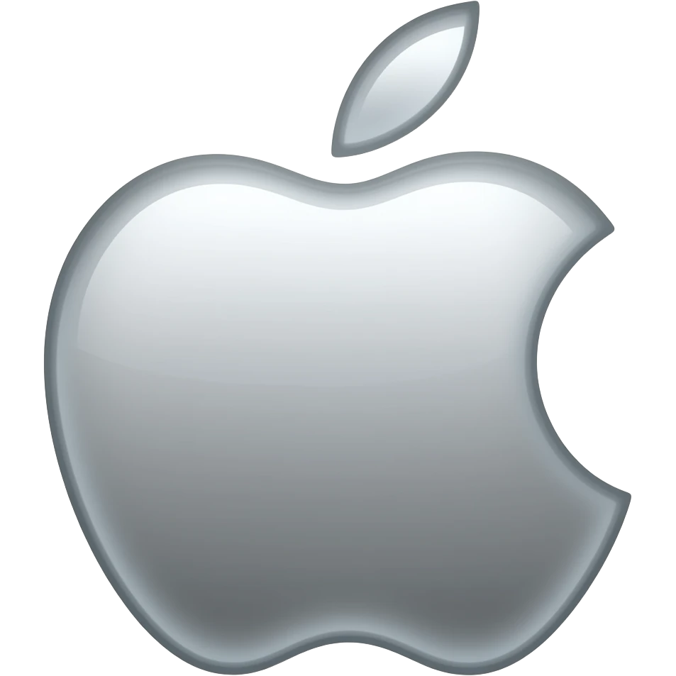 Apple logo emoji