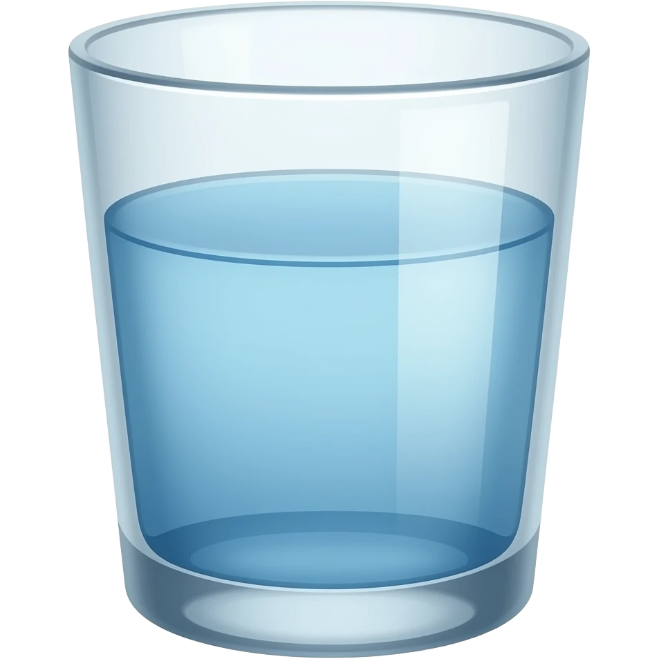 Water in cup emoji