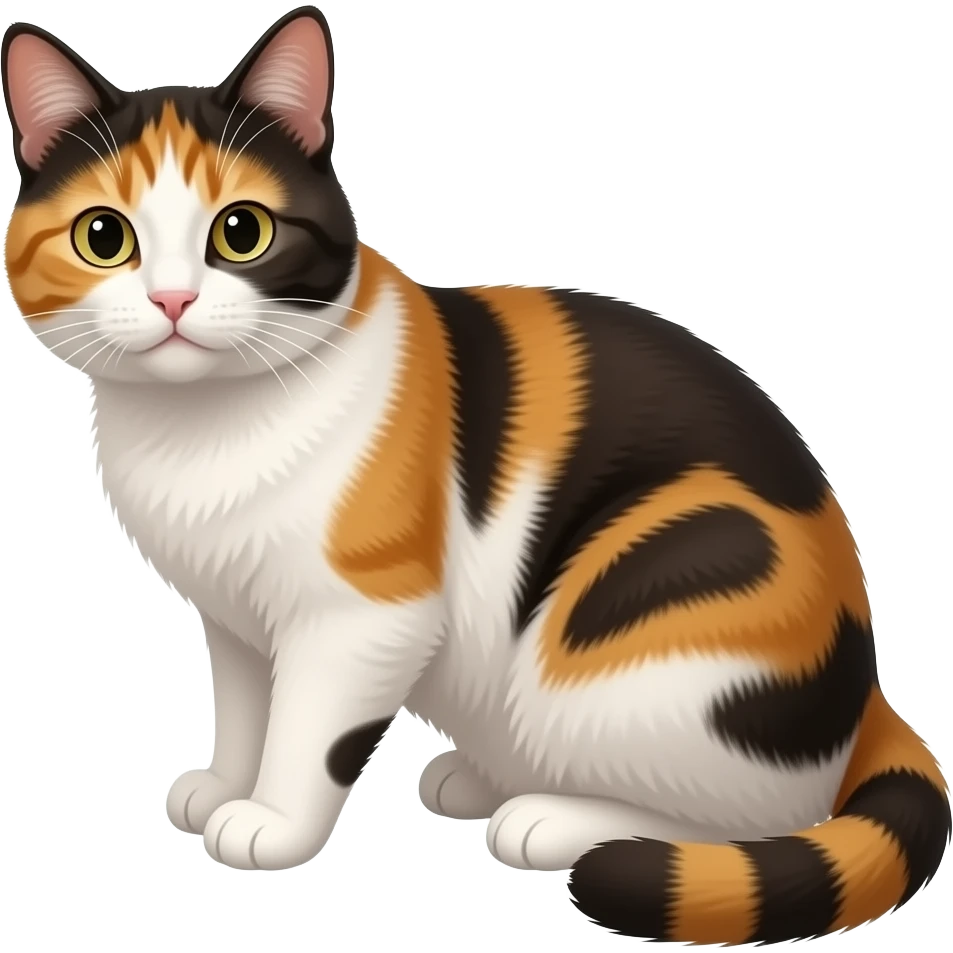 calico cat emoji