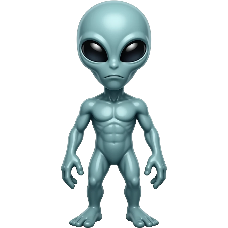 Monster alien emoji