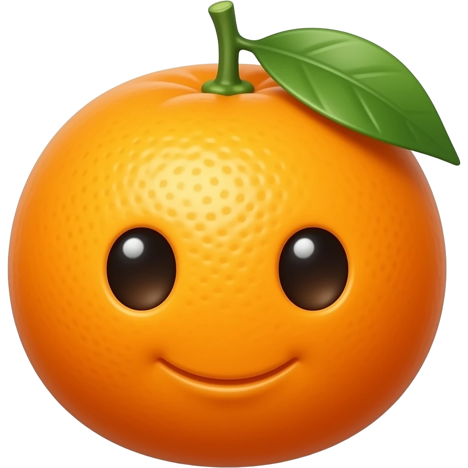 Mandarins character emoji
