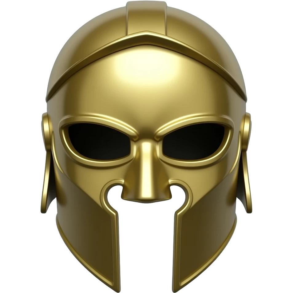 MF Doom gladiator mask make it more gloss like , remove the white from eyes emoji