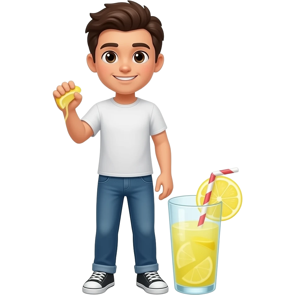 lemonade squeeze emoji