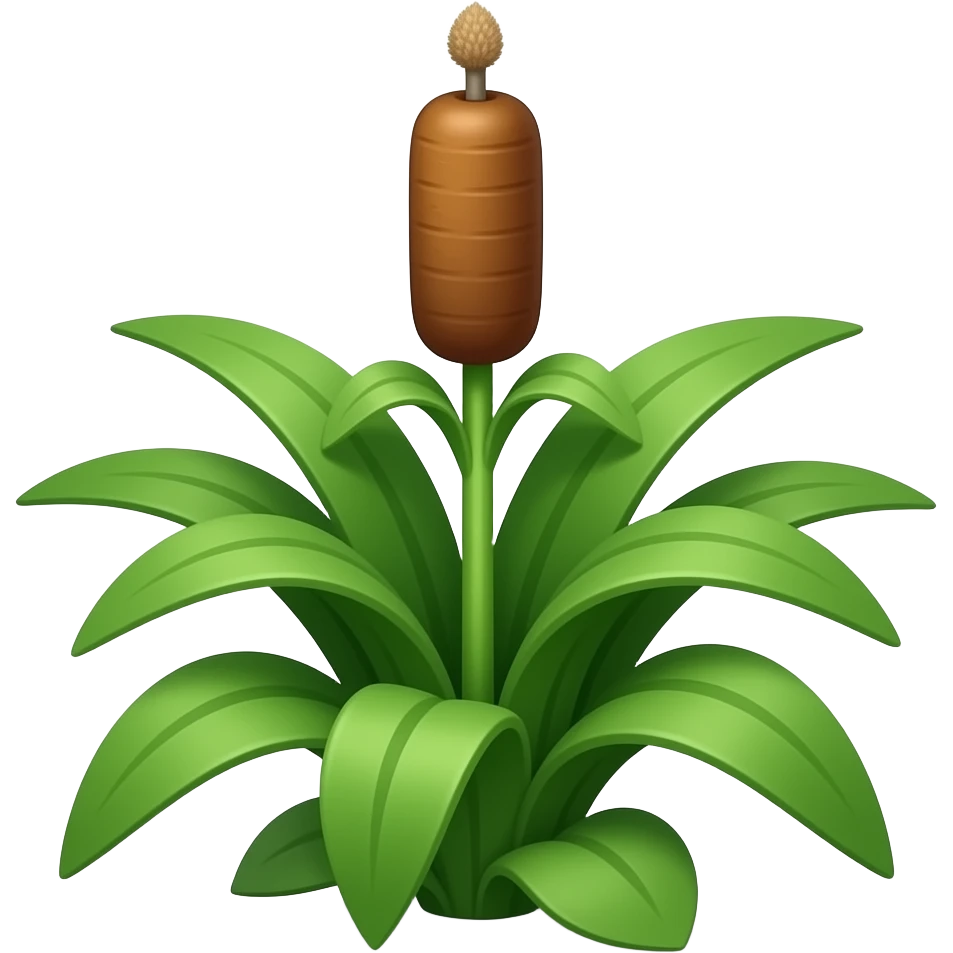 cattail plant from the game plants vs zombies emoji | AI Emoji Generator