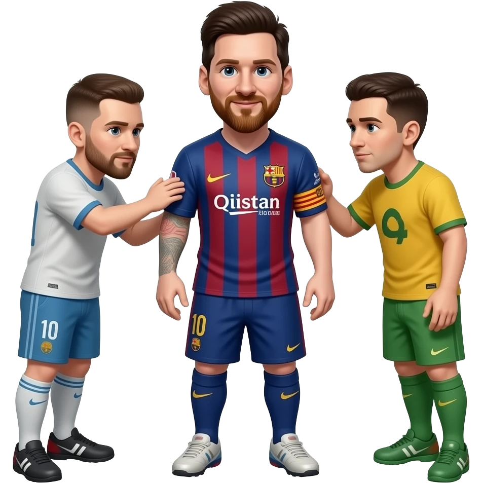 Messi robbing emoji