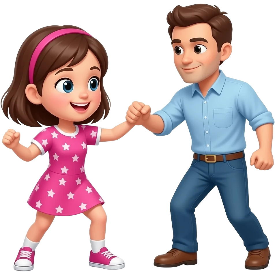 girl beating man emoji