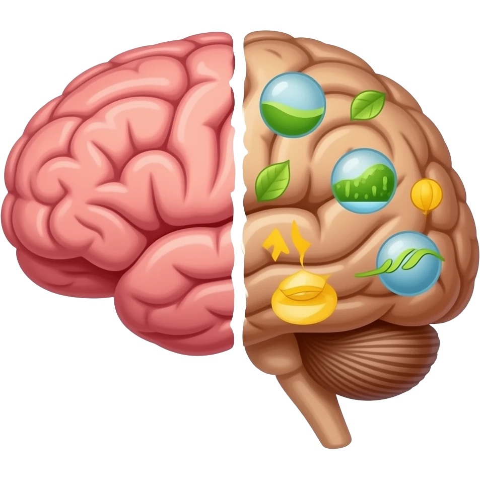 Left/right brain emoji
