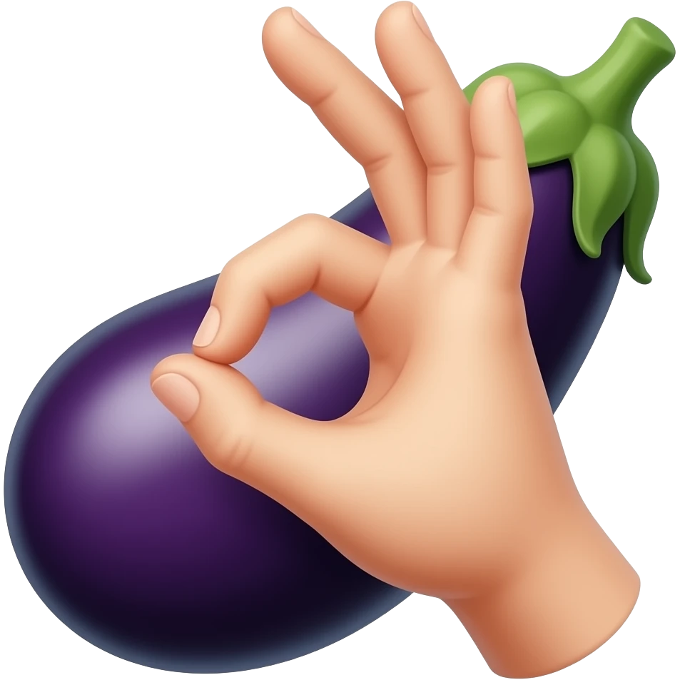 🍆👌 emoji