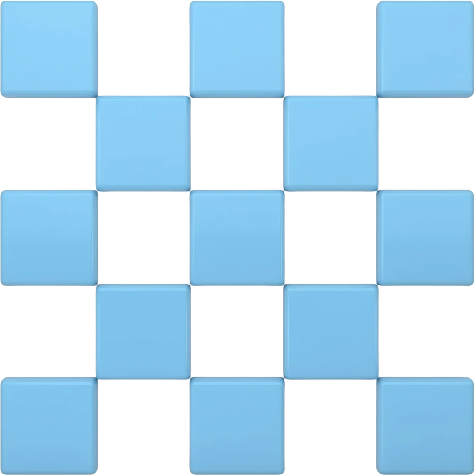 ⬜🟦⬜🟦 emoji