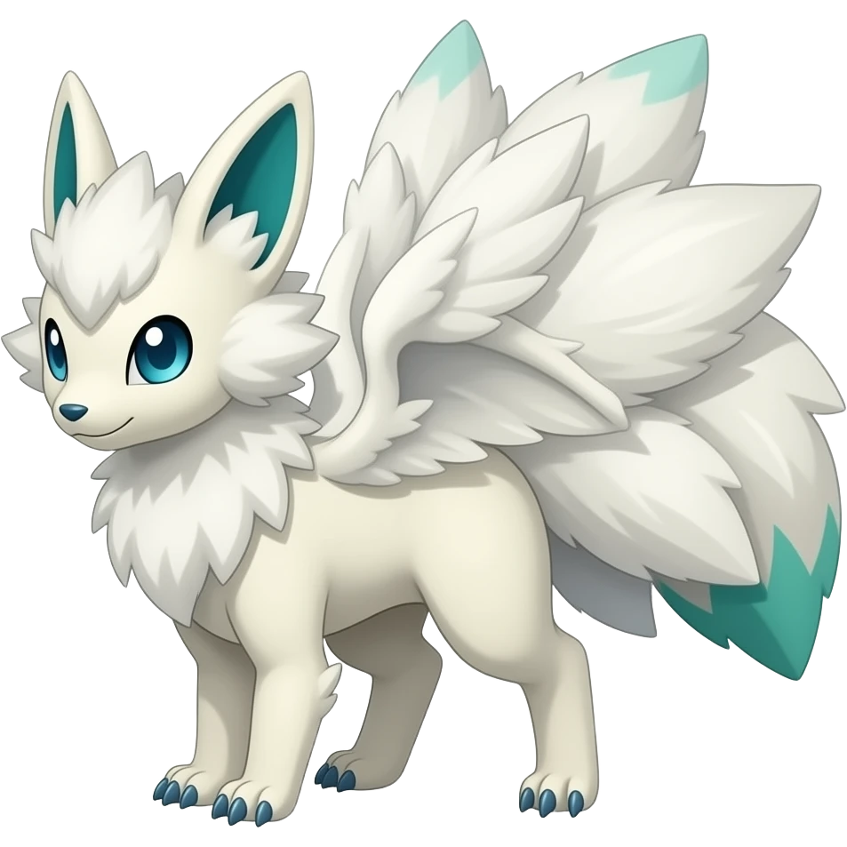 Salandit-Salamence-Absol-Furret-hybrid emoji