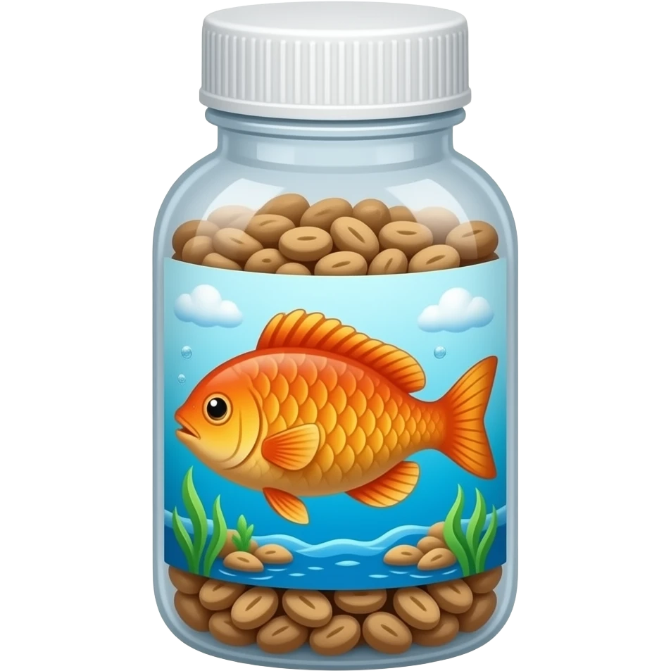 fish food bottle emoji
