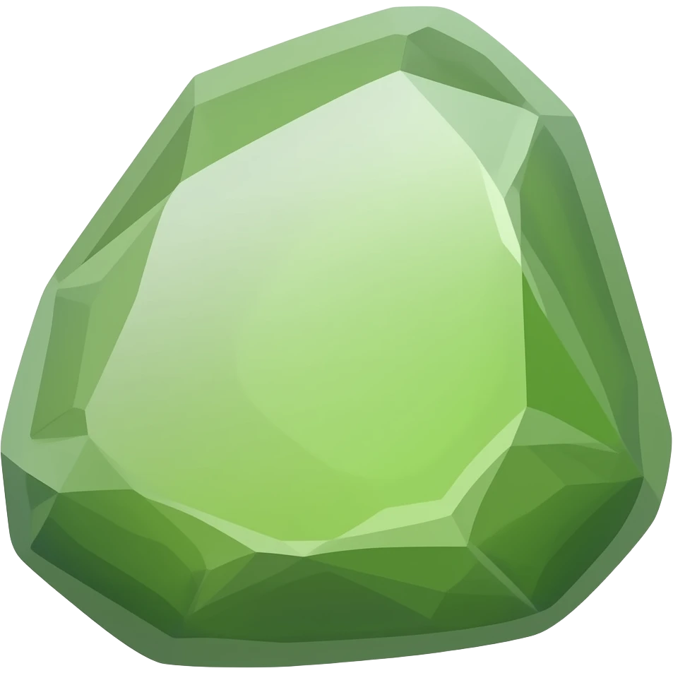Peridot Rough emoji