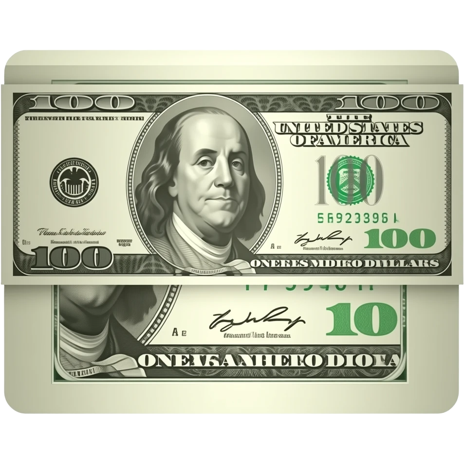dollar note emoji
