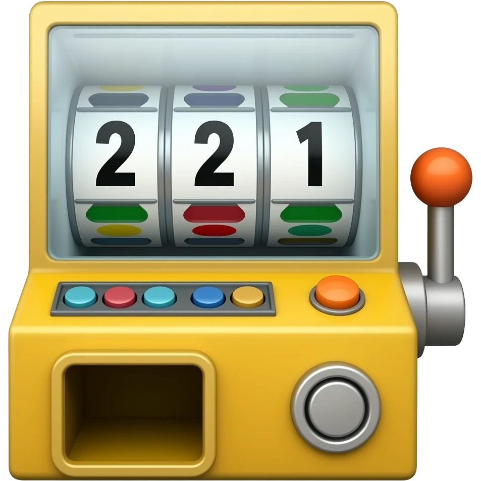 lottery ball machine emoji