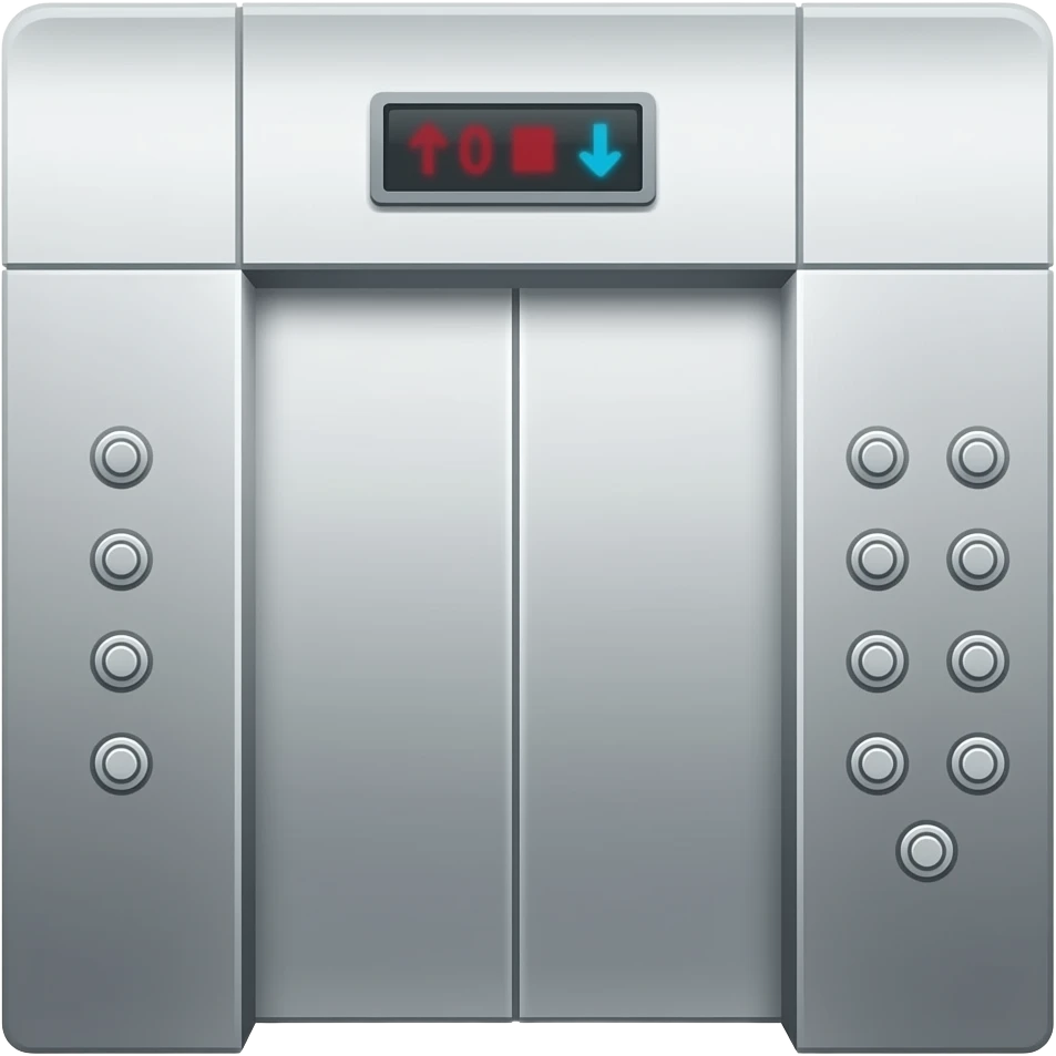elevator boutons emoji