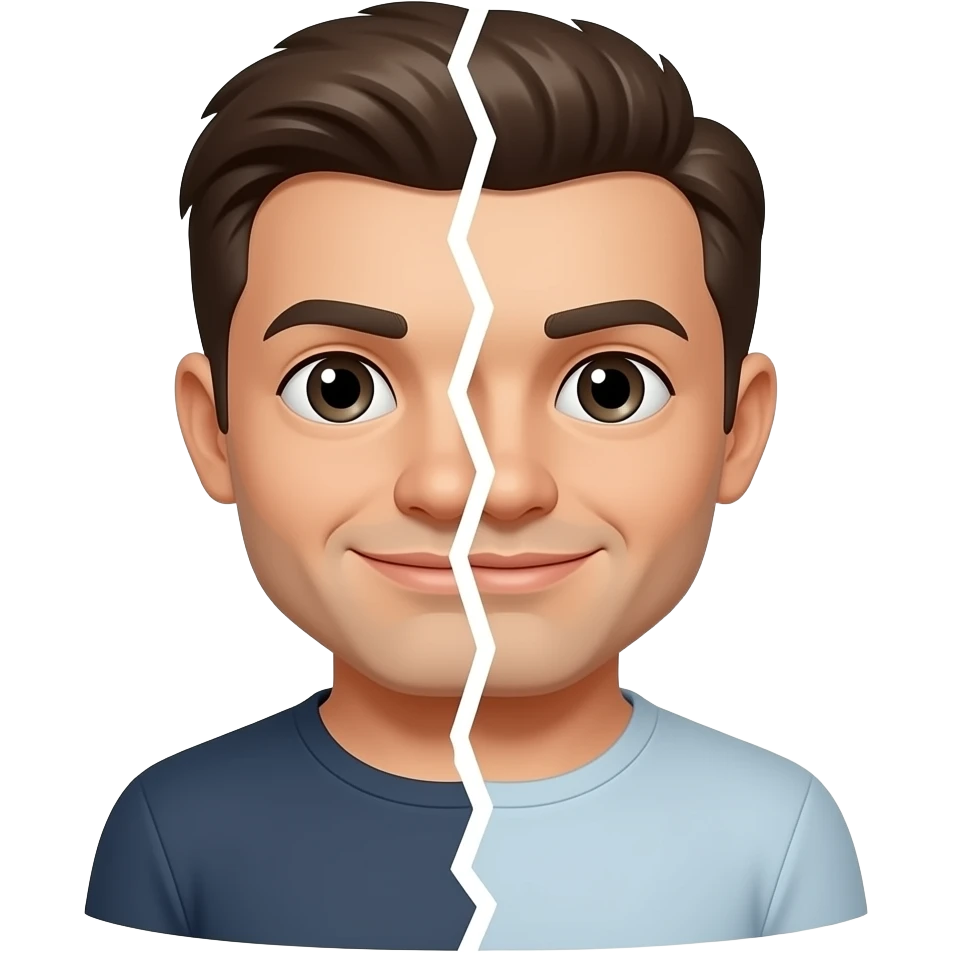 split emoji