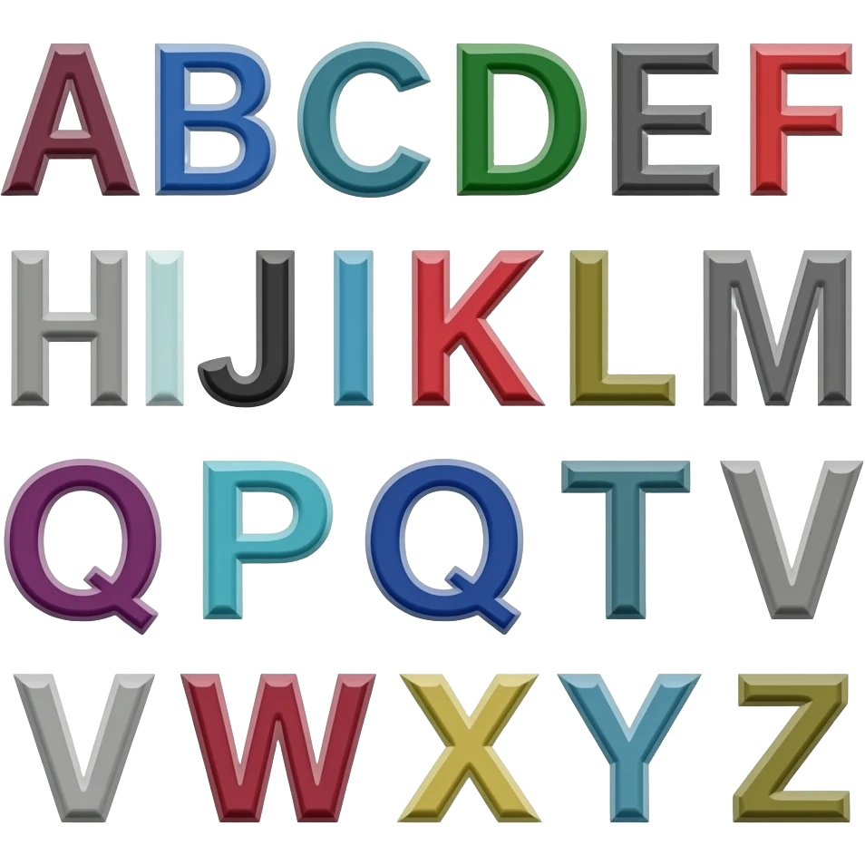 Letters emoji