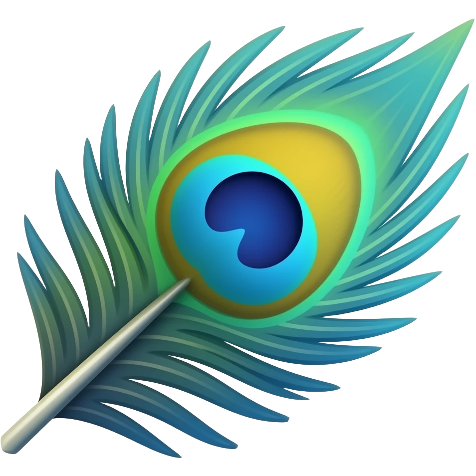 Peacock pankh image copy paste emoji