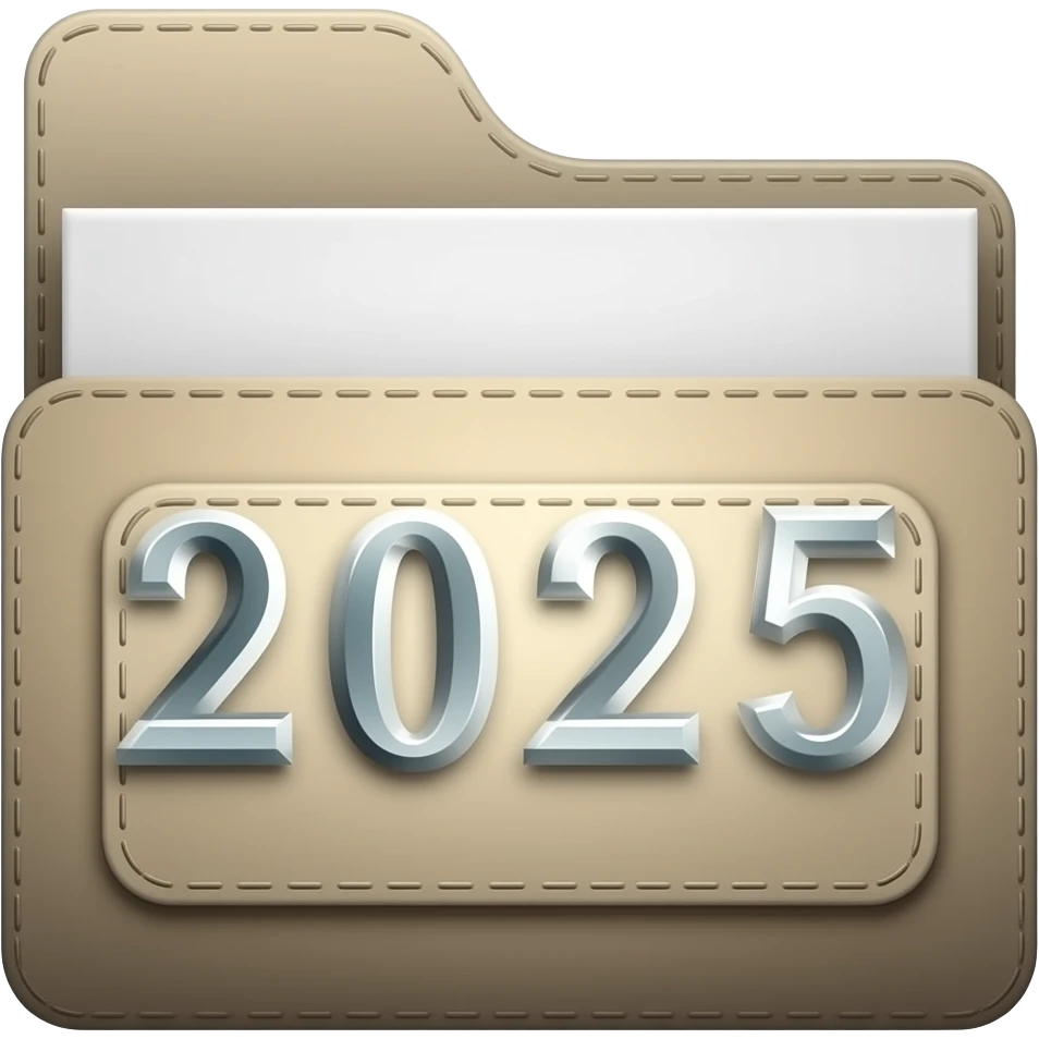 2025 number multipocket folder emoji