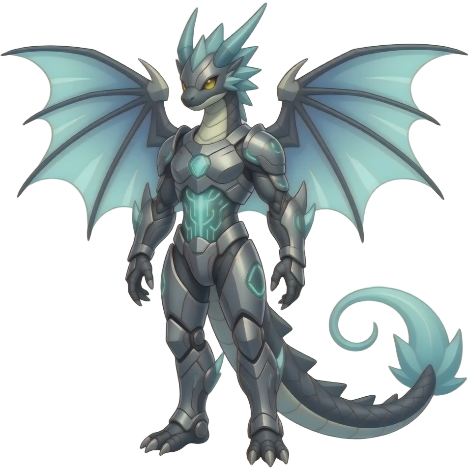 Axew-Larvesta-Latios-Genesect-Exveemon-Fakémon-hybrid emoji