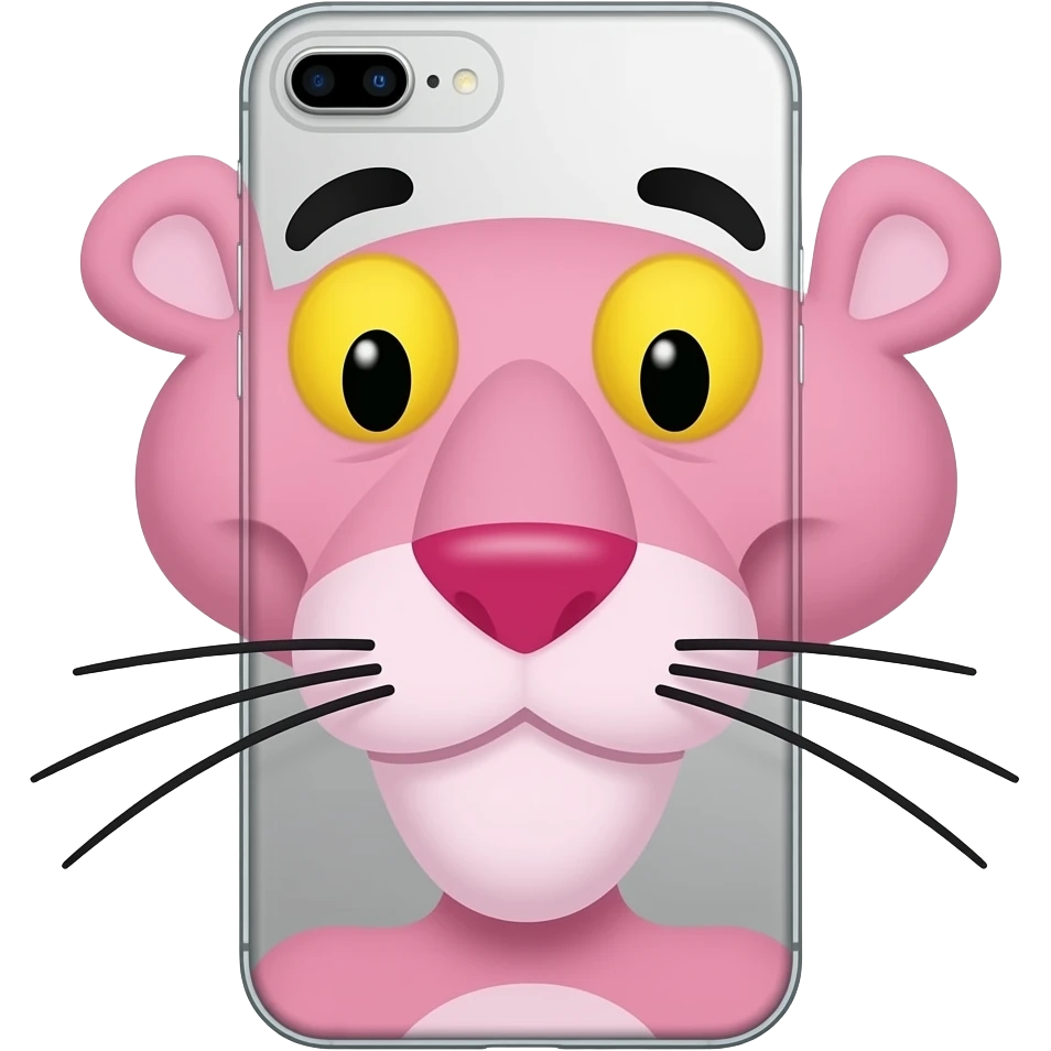 Pantera rosa iphone emoji