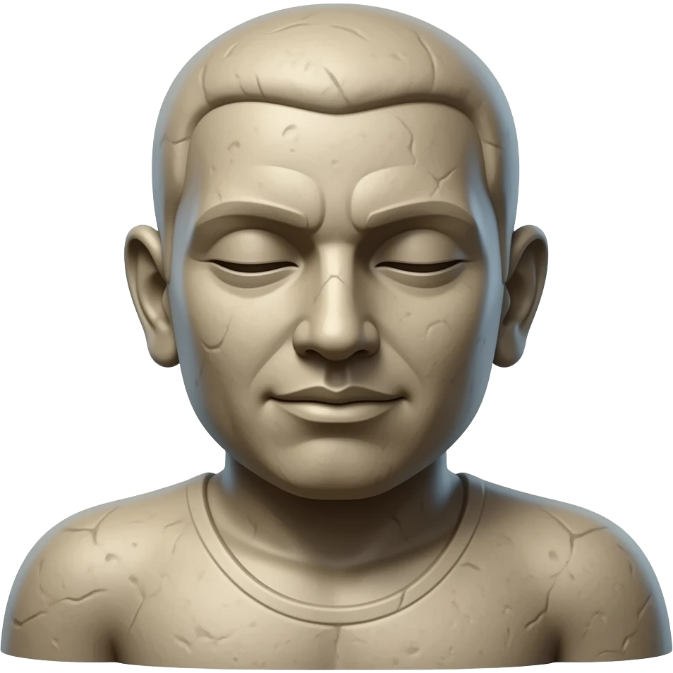 stone idol emoji