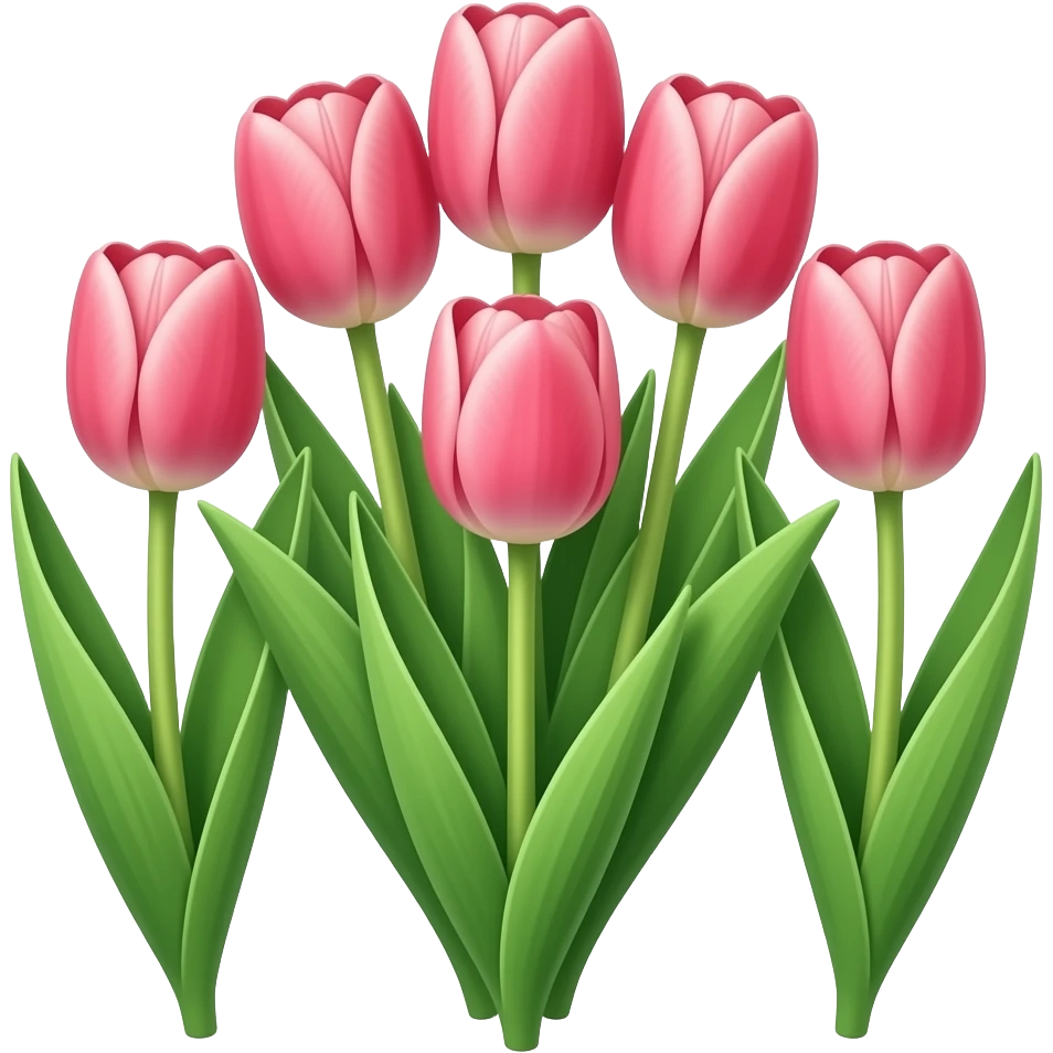 tulips emoji