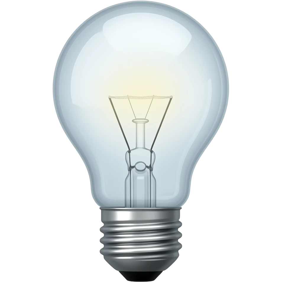 Bulb emoji