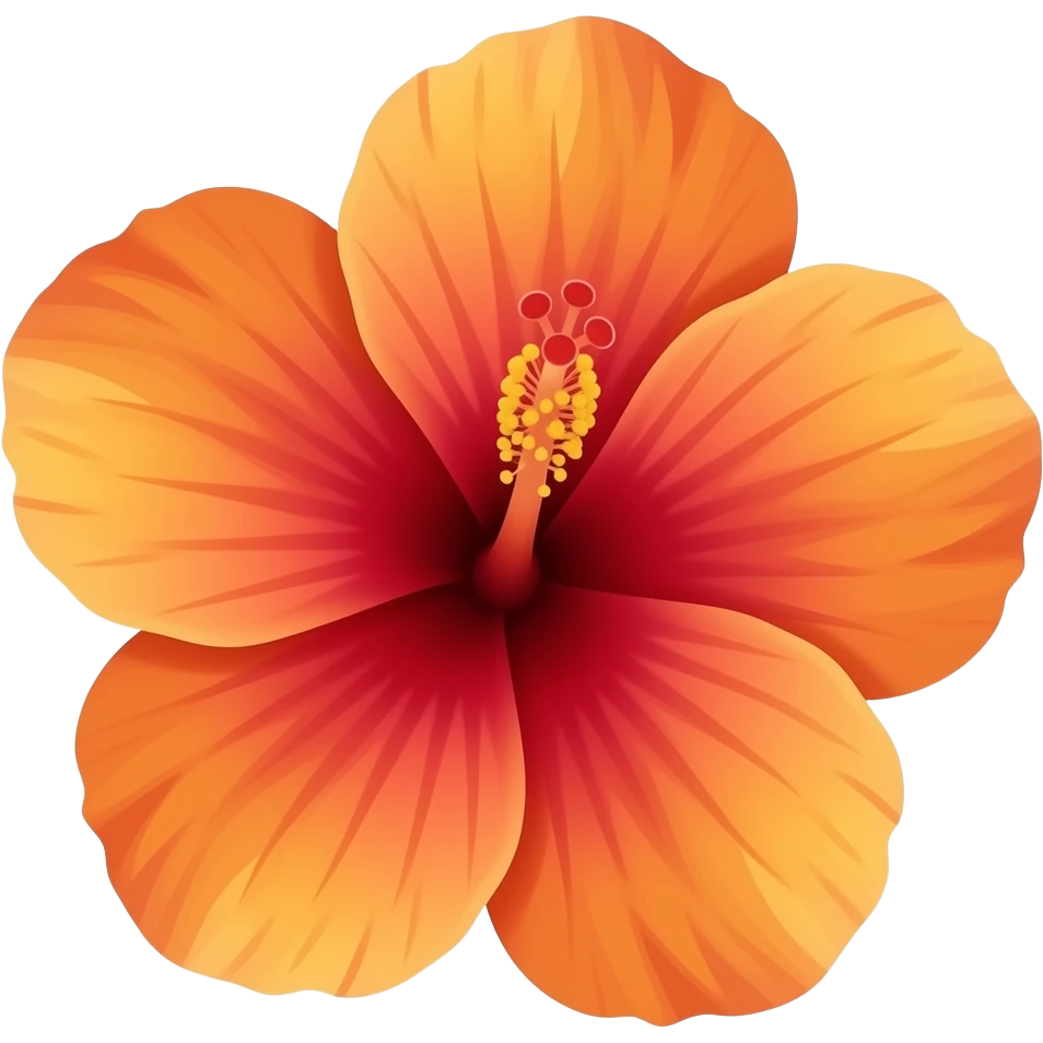 hibiscus emoji