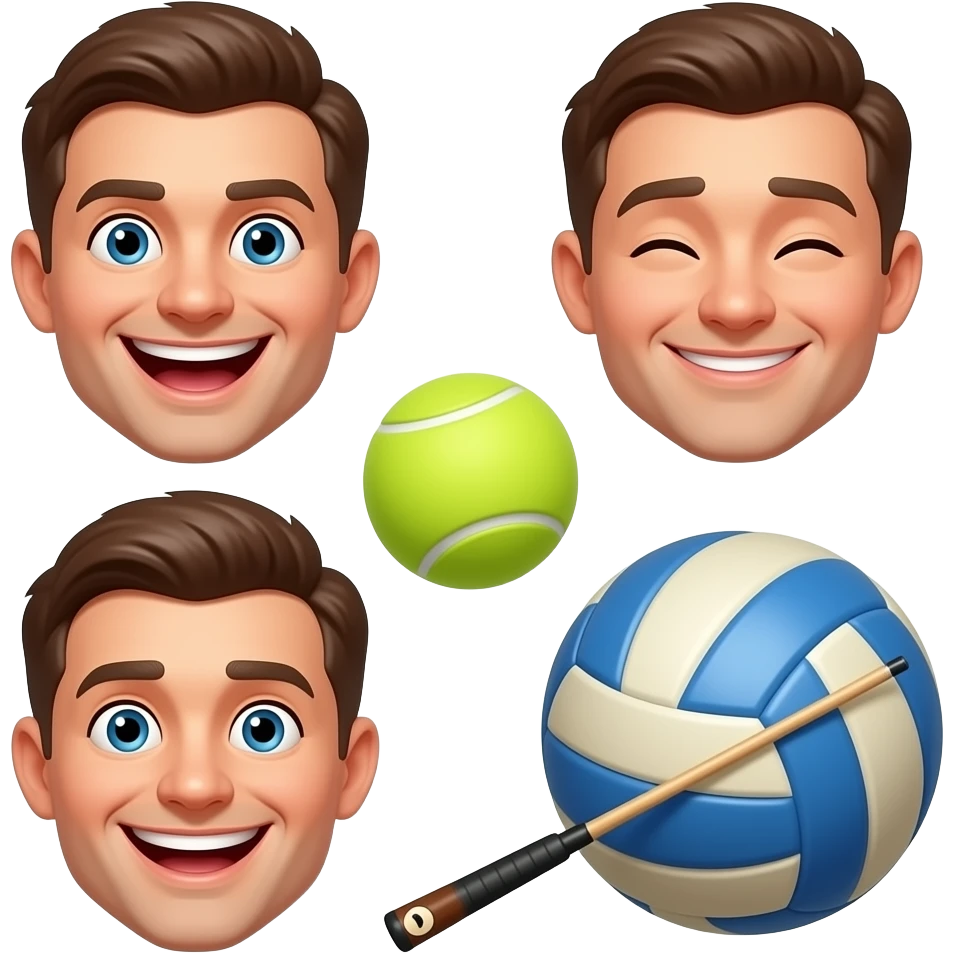 😂😂😊😉🙃☺️😅🎾🏸🎱🏸🏐 emoji