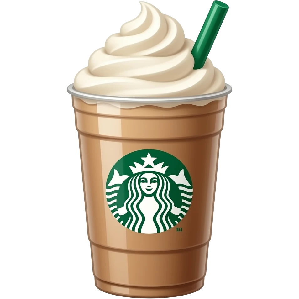 Starbucks Frappe emoji