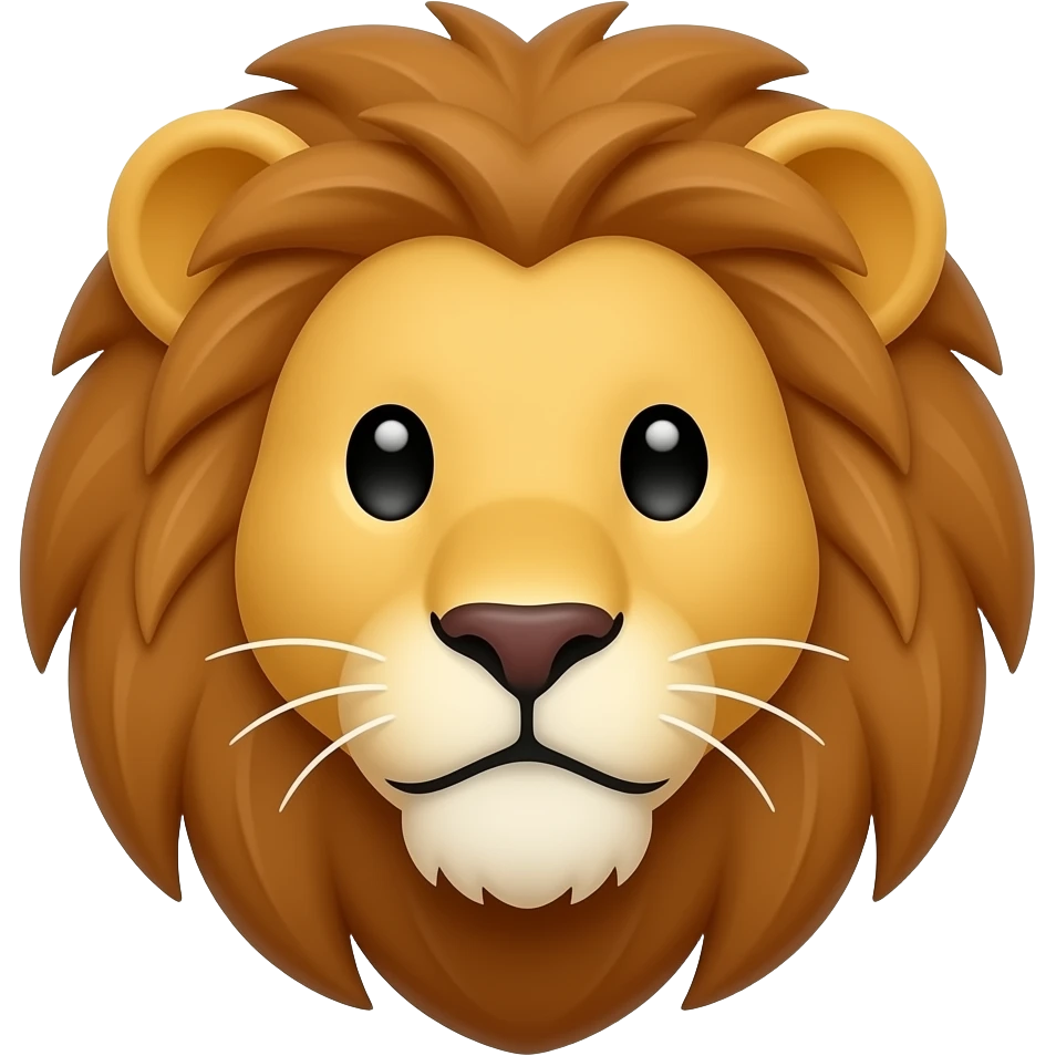 Lion Face emoji