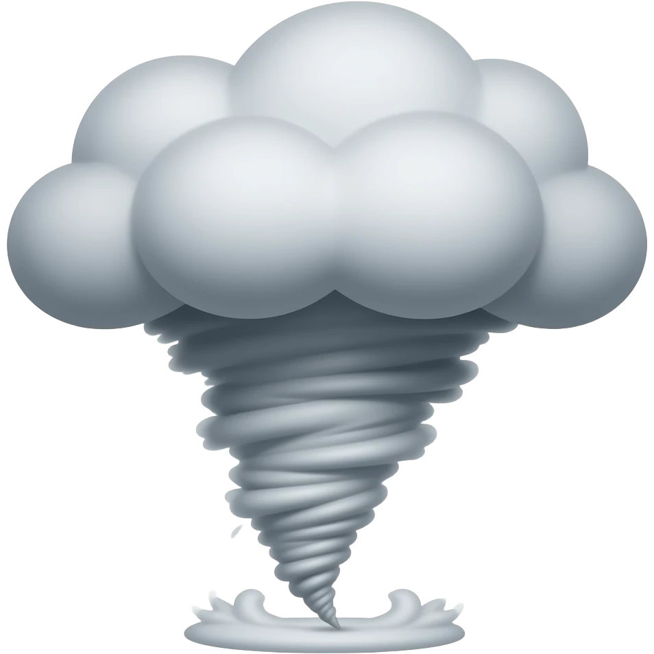 big TORNADO emoji