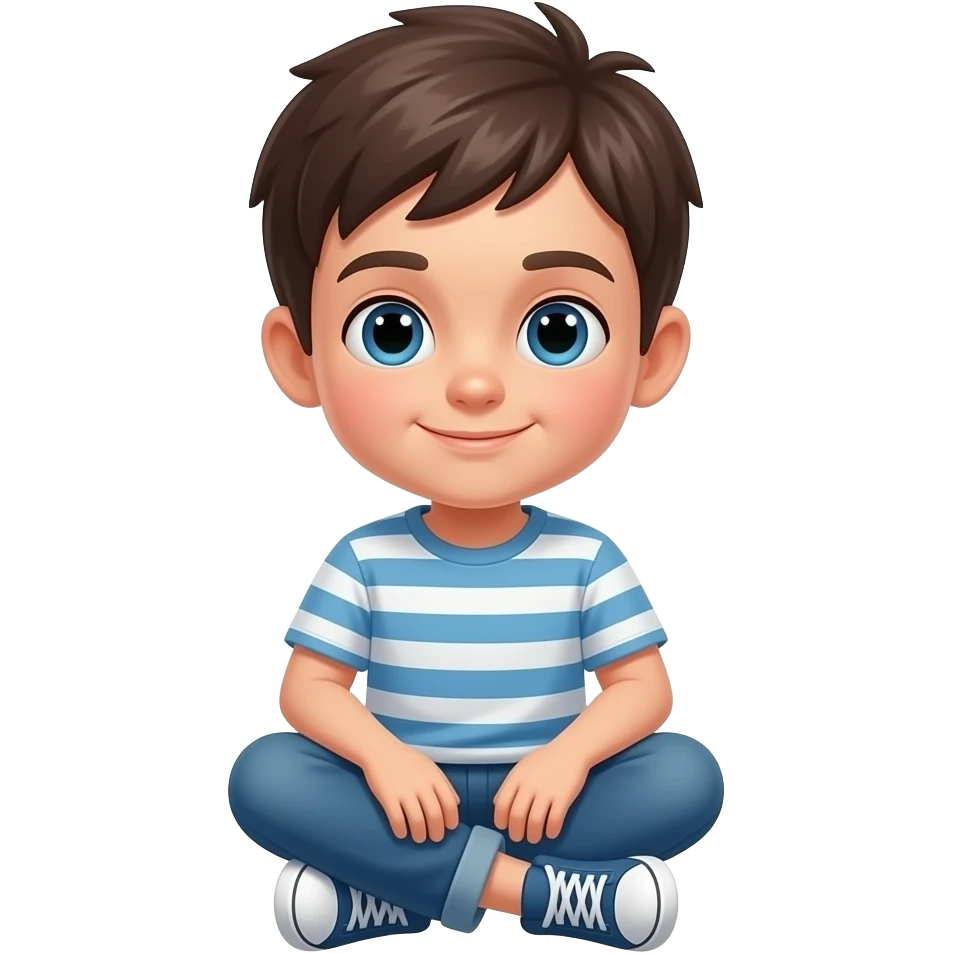 boy sitting emoji